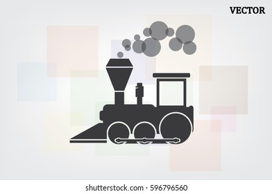 Locomotive Icon Vector
