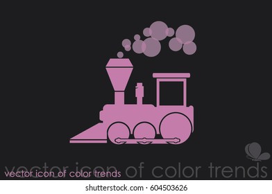 Locomotive Icon Vector