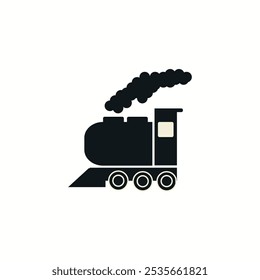 Locomotive iconIllustration of transport Vector