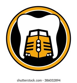 locomotive logo vector.