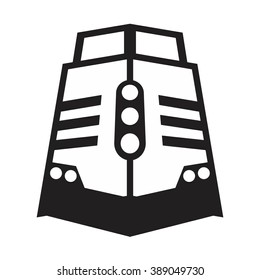 locomotive logo vector.