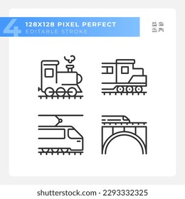 Locomotive pixel perfect linear