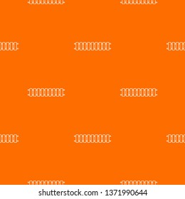 Locomotive railroad pattern vector orange for any web design best