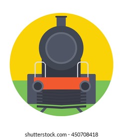 Locomotive Vector Icon