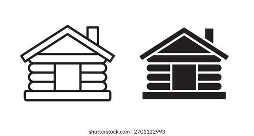 Lodge icon Vector glyph flat y trendy stroke line pack