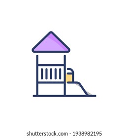 Lodge icon in vector. Logotype