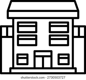 Lodge Line Vector Diseño de iconos