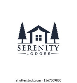 Lodges Related Business Or Company Logo Template
