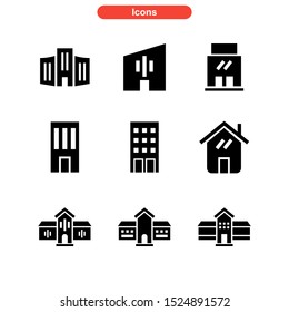 lodging icon isolated sign symbol vector illustration - Collection of high quality black style vector icons
