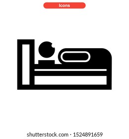 lodging icon isolated sign symbol vector illustration - high quality black style vector icons
