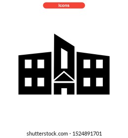 lodging icon isolated sign symbol vector illustration - high quality black style vector icons
