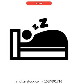 lodging icon isolated sign symbol vector illustration - high quality black style vector icons
