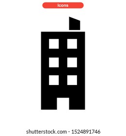 lodging icon isolated sign symbol vector illustration - high quality black style vector icons

