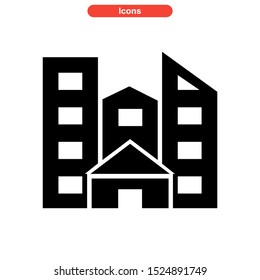 lodging icon isolated sign symbol vector illustration - high quality black style vector icons
