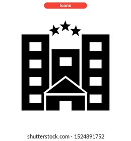 lodging icon isolated sign symbol vector illustration - high quality black style vector icons

