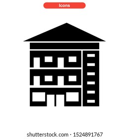 lodging icon isolated sign symbol vector illustration - high quality black style vector icons
