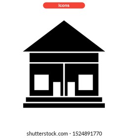 lodging icon isolated sign symbol vector illustration - high quality black style vector icons
