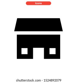 lodging icon isolated sign symbol vector illustration - high quality black style vector icons
