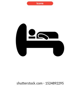 lodging icon isolated sign symbol vector illustration - high quality black style vector icons
