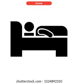 lodging icon isolated sign symbol vector illustration - high quality black style vector icons
