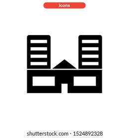 lodging icon isolated sign symbol vector illustration - high quality black style vector icons
