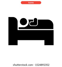 lodging icon isolated sign symbol vector illustration - high quality black style vector icons
