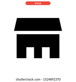 lodging icon isolated sign symbol vector illustration - high quality black style vector icons
