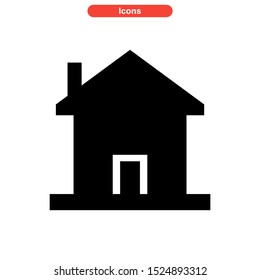 lodging icon isolated sign symbol vector illustration - high quality black style vector icons
