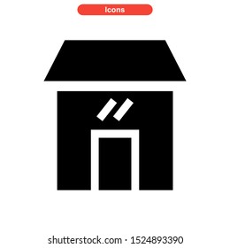 lodging icon isolated sign symbol vector illustration - high quality black style vector icons
