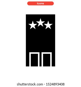 lodging icon isolated sign symbol vector illustration - high quality black style vector icons
