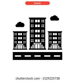 lodging icon isolated sign symbol vector illustration - high quality black style vector icons
