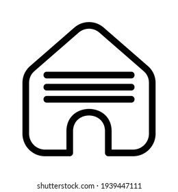 lodging icon or logo isolated sign symbol vector illustration - high quality black style vector icons
