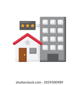 lodgings icon for business website,apps, and many more