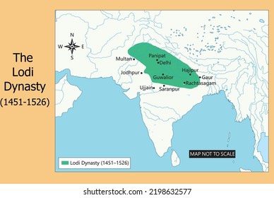 The Lodi Dynasty Vector Map