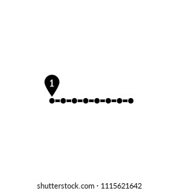 loding by step icon. Element of loading sign for mobile concept and web apps. Detailed loding by step icon can be used for web and mobile. Premium icon on white background