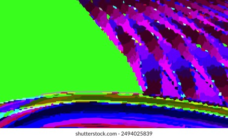 Lo-Fi bright abstract background. Unusual vector illustration