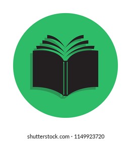 log book illustration. Element of library icon for mobile concept and web apps. Detailed log book icon can be used for web and mobile