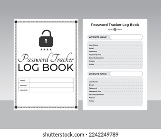 Log Book kdp interior template