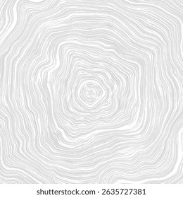 Log cut, vector illustration, tree rings pattern, shades of gray