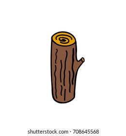 log doodle icon