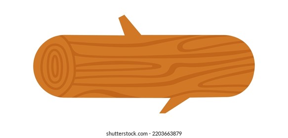 Log Forest icon. Vector illustration