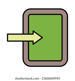 Log In Icon Design For Personal And Commercial Use.