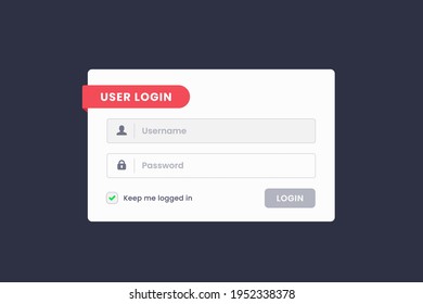 log in, sign in. and sign up user interface design for website and app