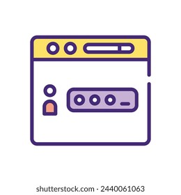 Log In Monetization icon design