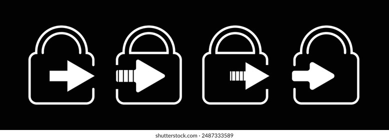  Log out icon. Exit Logout Icon. Logout icon with window exit concept. 