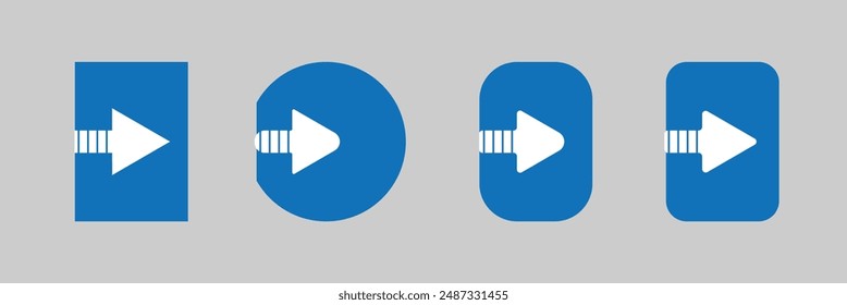 Log out icon. Logout vector icon. Logout illustration for web, mobile apps, design. Logout vector symbol. Eps 10.