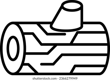 Log Pixel Perfect Detail Icon