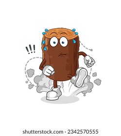 the log running illustration. character vector