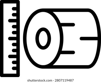 Log scaling Vector Design Icon Style