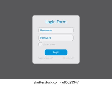 Log In Screen